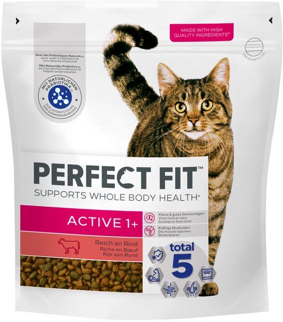 Perfect Fit Droogvoer Adult Active Rund - 1,4 kg