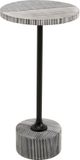 Kare Design Bijzettafel Domero Double Ø25cm Zwart