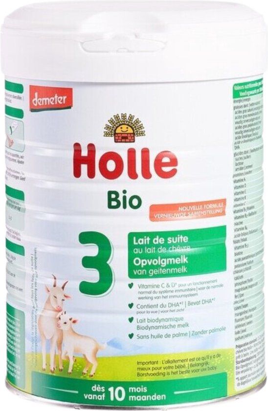 Holle Bio Opvolgmelk van Geitenmelk 3 800 gr
