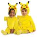 Disguise Pikachu Romperkostuum, officiële Pokemon peuteroutfit en hoofddeksel, maat (12-18 maanden)