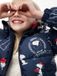 Tommy Hilfiger Kinder Unisex Wintermantel 14 Dunkelblau Polyester Reißverschluss
