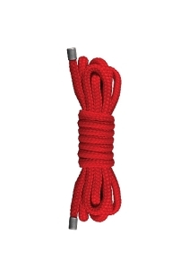 Ouch! Japanese Mini Rope 1,5mtr Red