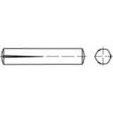TOOLCRAFT 1066743 Conische kerfpaspen (Ø x l) 2 mm x 10 mm RVS A1 100 stuk(s)