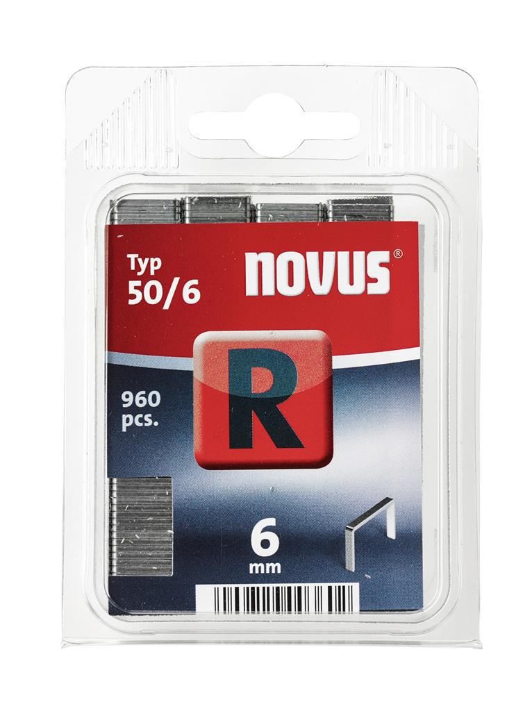 Vlakdraad nieten R 50/6mm, 960 stuks