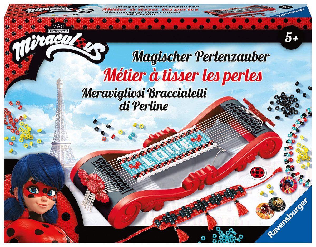 Ravensburger 18127 Magischer Perlenzauber Miraculous - Zaub