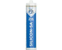 Seal-it 216 SILICON-SA Siliconenkit - Zwart - 310ml