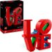 LEGO Art 31214 LOVE, set de construction pour adultes, décoration et cadeau pour couples, briques à exposer