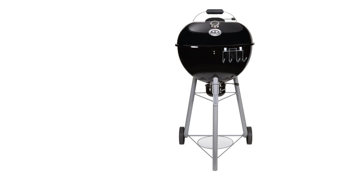 Outdoorchef Easy Charcoal 570 houtskool barbecue / zwart, zilver / rond