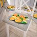 PETTI Artigiani Italiani - Stoelkussens, eetkamerstoelkussens met stropdassen, afneembare zitkussens, microvezel gewatteerde stoelkussen, 100% Made in Italy