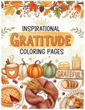 Gratitude Mandala Coloring Book for Adults