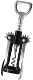 FMprofessional, hefboomkurkentrekker, ABS/roestvrij staal, 16,5 cm, zwart/hoogglans