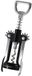 FMprofessional, hefboomkurkentrekker, ABS/roestvrij staal, 16,5 cm, zwart/hoogglans