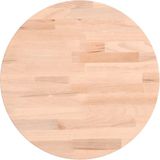 vidaXL Tafelblad rond Ø30x4 cm massief beukenhout