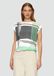 s.Oliver Shirt grijs / limoen / zwart / wit