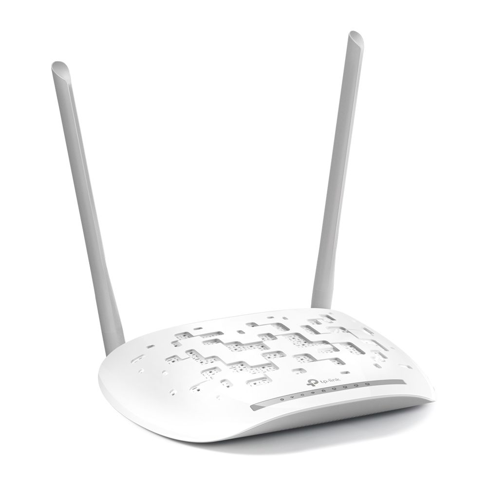 TP-Link TD-W8961N - Router - Wi-Fi 4 (802.11n) - Single-band (2.4 GHz) - Fast Ethernet - Grijs, Wit