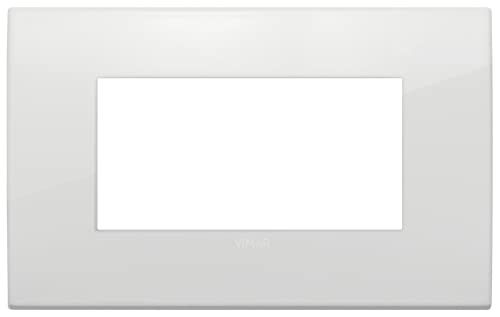 Vimar Arké Fit - 4 modules - metaal - polar mat