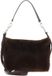 FURLA Tonie Mini Hobo Schoudertas Leer Polyester Donkerbruin