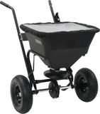 vidaXL Strooiwagen duwmodel 45 L 106x73x76 cm PVC en staal