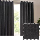 Yard Zware Chenille Fluwelen Gordijnen met Ringen