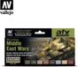 Vallejo Model Air AFV Series Middle East Wars (1967's tot heden) - 8 kleuren - 17ml - 71619