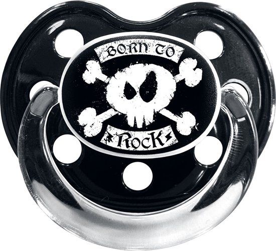 Metal Kids Born To Rock Unisex Speen - Zwart