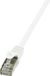 Logilink CP2111S RJ45 Netwerkkabel, patchkabel CAT 6 F/UTP 20.00 m Wit Snagless 1 stuk(s)