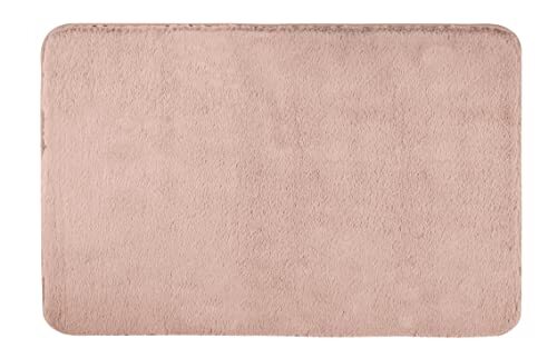 WENKO Badmat Saravan roze, 50 x 80 cm, polyester, 50 x 0 x 80 cm