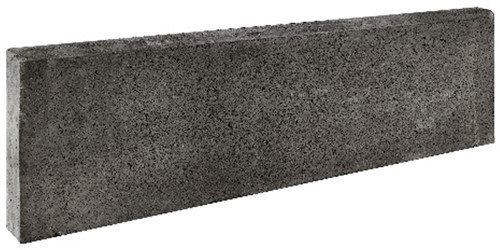 Merkloos Gardenlux Opsluitband gewapend 5 x 40 x 100 cm tuintegel Antraciet per stuk