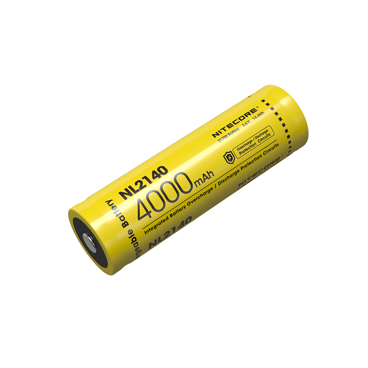 NITECORE NL2140 - Oplaadbare batterij - Lithium-Ion (Li-Ion) - 4000 mAh - Geel