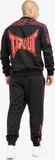 Tapout Heren trainingspak regular fit ROOTS TAPTRACK Black/Red/Aubergine M