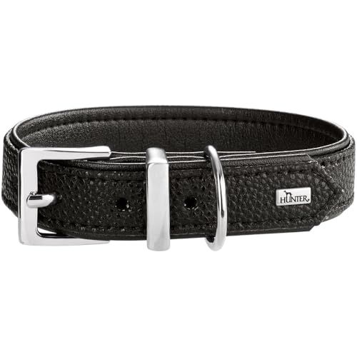 HUNTER Hondenhalsband Sofia, zwart, kunstleer