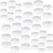 Wiltec 80 rookmelders met 9V-batterij, lange levensduur, alarmvolume 85 dB, draadloze brandmelders, conform DIN EN 14604