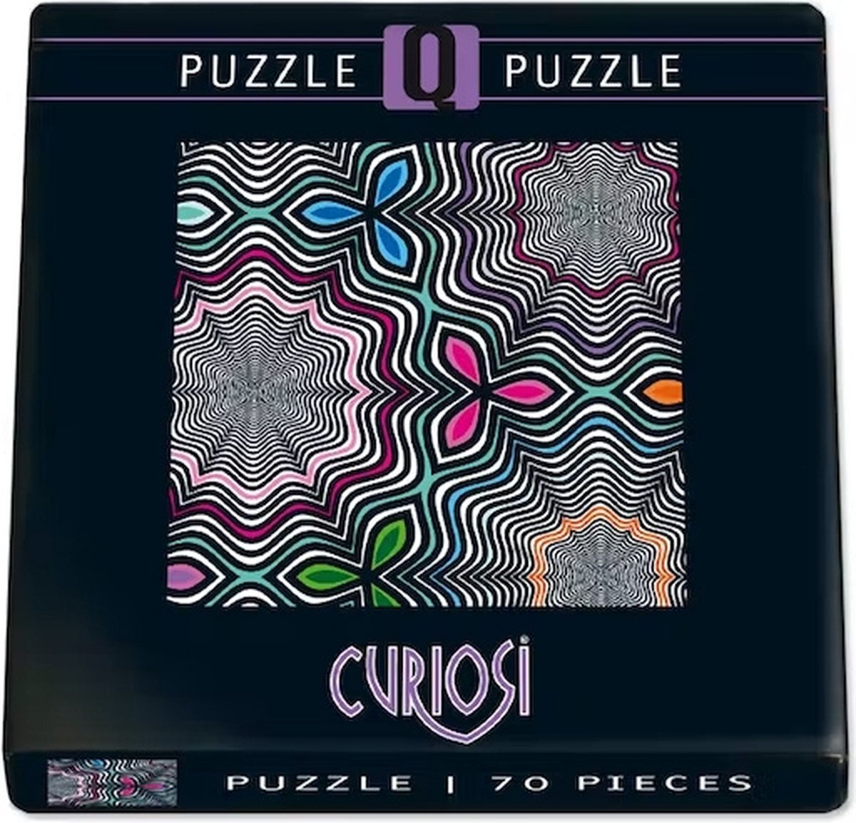 Curios Curiosi Q-puzzel (moeilijke stukjes) - Pop 3 (70 st.)