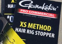 Gamakatsu Pro Commercial XS Method Hair Rig Stopper Barbless H14 0.19mm 10cm