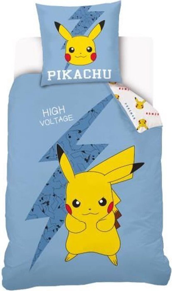 Sahinler Pokemon Pikachu premium cotton duvet cover bed 90 cm