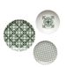 Guzzini - LE MAIOLICHE 6-plaats tafelset - Smaragdgroen - 10290969