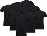 Levi's 3P O-hals shirts basic zwart - S