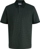 JACK&JONES JJEAUSTIN TWISTED POLO SS SN Heren Polo L Scarab