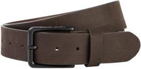 camel active Riem van nubuckleer - Maat menswear-3XL - Donkerbruin