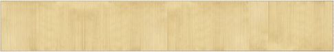 vidaXL - Vloerkleed - rechthoekig - 60x400 cm - bamboe - lichtnaturel