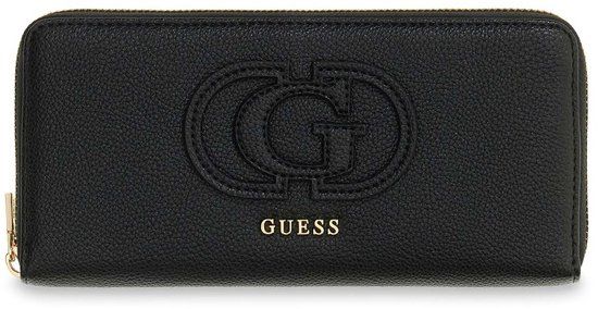 GUESS Isola SLG Zip Around Wallet Black