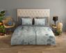 Good Morning Dekbedovertrek Bloemen Lits Jumeaux 240x200/220 cm Grijs 100% Katoen Renforce