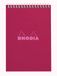 Rhodia 118416C - bloc RI A5 COULEURS Prune ligné 80F