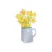 Carte 3D avec enveloppe, jonquilles