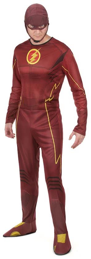 Vegaoo Klassiek The Flash kostuum voor volwassenen - Verkleedkleding - XL