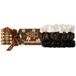 Scrunchie Pure Silk Silk Large Scrunchie Cracker Beau Élastique pour cheveux