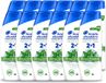 Head & Shoulders 12 x 2-in-1 Menthol Fresh Anti-Roos Shampoo, 300 ml