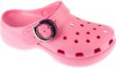 Crocs Classic Platform Dipped Buckle Clog, Vrouwen, Roze, Slippers, maat: 36/37