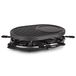 Tristar RA-2996 Raclette Grill - 8 Personen - Zwart - Ovaal