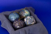 Decopatch Kerstballen set van 10 stuks
